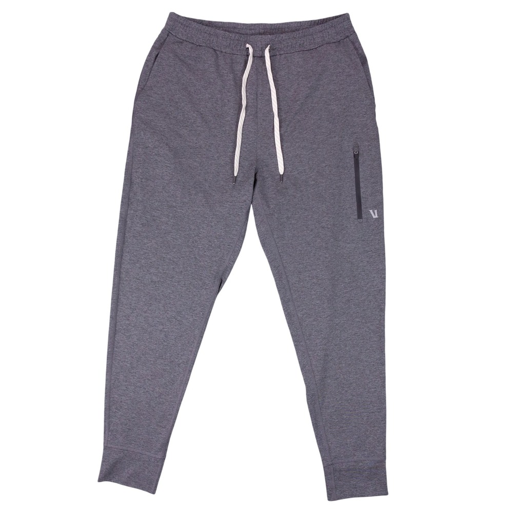 Vuori Sunday Performance Jogger V416 Mens Medium Grey Polyester Stretch Active